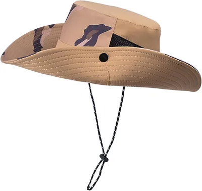 LCKEBT Men's Safari Hat - Wide Brim Sun Protection