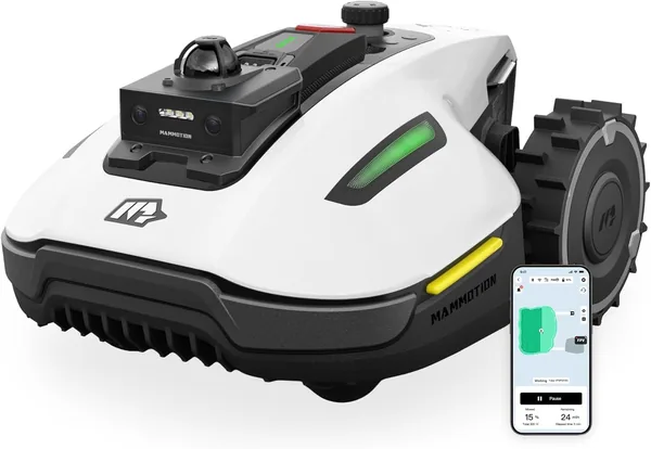 MAMMOTION YUKA mini 2 800 LiDAR Robotmålar utan kantledning, 360° LiDAR + AI-vision, inga gränslösen, ingen signalförlust - 50% off
