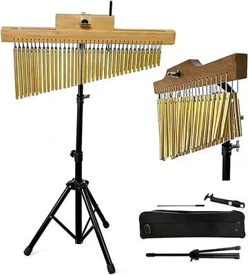 LMKB Campanilla De Viento De 72 Sonidos, Instrumento De Percusión con 72 Tonos Diferentes