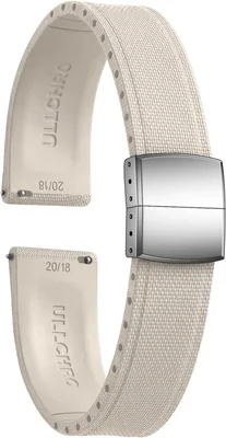 ULLCHRO FKM Rubber Watch Strap 20mm, Quick Release Band