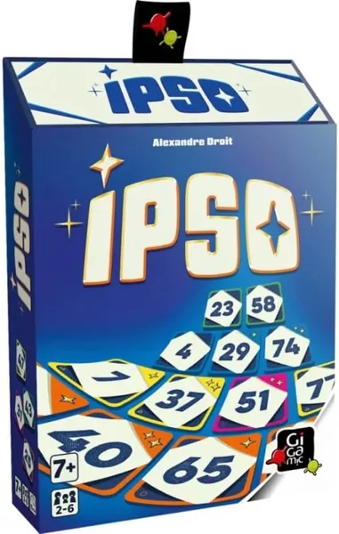 GIGAMIC - IPSO - Jeux de société - Jeux de cartes pour enfants et famille - À partir de 2 à 6 joueurs - 15 M - Meilleur Prix