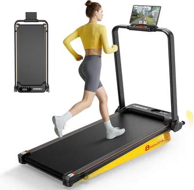 Abonow 8% Manual Tilt Treadmill Small Home Bajo Escritorio Oficina Motor 3.0HP 1-10km/h - Mejor Oferta