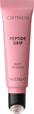 Serum do ust Peptide Drip Milky Catrice, nawilżanie i wygładzanie, naturalny błyszczący (9ml) - Najlepsza Cena