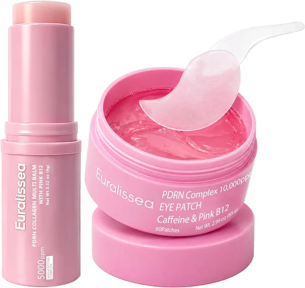 Euralissea PDRN Collagen Multi Balm Stick & Eye Patches Set