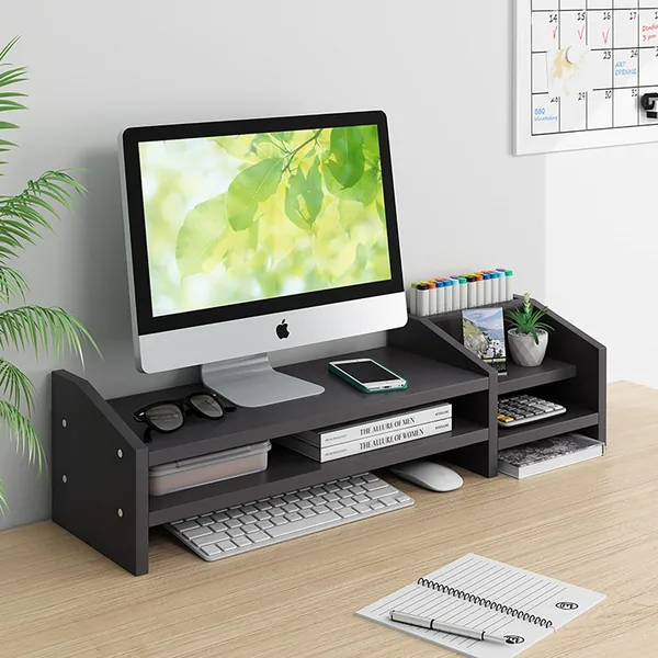 YelaJoy 2 Tier Monitor Stand Riser