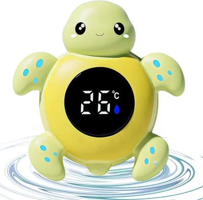 Masroo Baby Bath Thermometer, Digital Water Temp Monitor, 12% Off