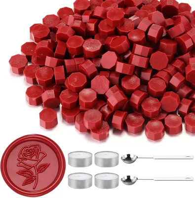 Yoption 360Pcs Dark Red Wax Beads & Accessories - Best Deal