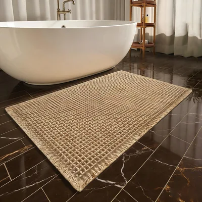 FANGCCC Badmat Badlapp Non-Slip Badmat Badlapp Badväxling Wasbarlig Badskap Badmat