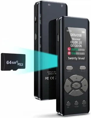 64GB Voice Activated Recorder - Best Deal