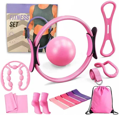 FA PLUS 14 Pcs Pilates Ring Set for Women - 6% Off