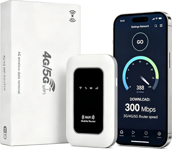 Router WiFi 5G Port til,WiFi portatil,Router port til WiFi de Alta Velocidad Hotspot Mini Router m vil
