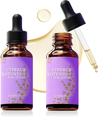 2PCS Suero para la piel Cyperus Rotundus, Aceite Depilatorio Mejorado 2026, Suave y Calmante, Reduce el Crecimiento del Vello - Mejor Oferta