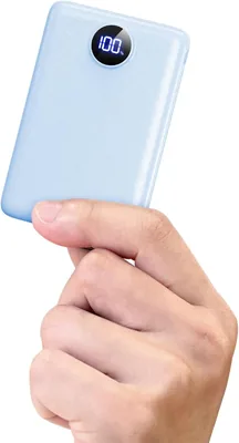 モバイルバッテリー 20,000mAh 大容量 超薄型 カードサイズ 170g