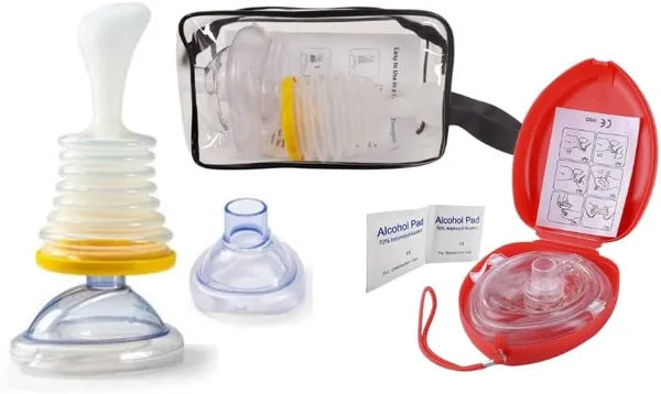 Travel Kit, First Aid Equipment, Anti-Choking for Adults and Children Heimlich Maneuvering Device, Gagging Apparatus