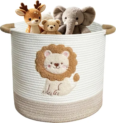 Mzzelry Nursery Bin, Baby Toy Organizer