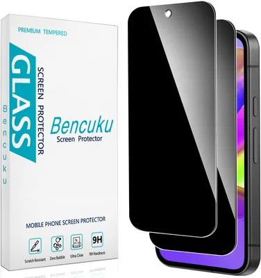 Protector de Privacidad Bencuku para Google Pixel 10a/9a, Cristal Templado (2 Unidades)