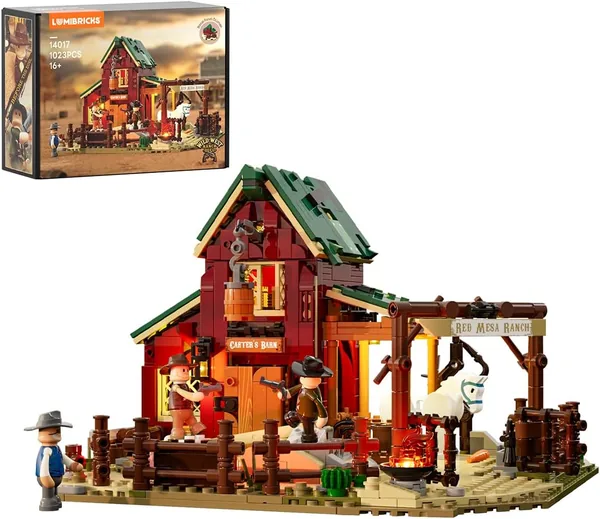 LUMIBRICKS Wild West Ranch Duel Building Set - 6% Off
