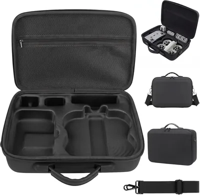Funda de Transporte Pearyaest para DJI Neo 2 Fly More Combo, Estuche Rígido con Correa de Hombro