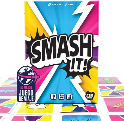 Smash It! - Juegos de Mesa para Familia y Amigos - Juego de Cartas de Velocidad Mental - 2 a 8 Jugadores - Diversión Sin Pantalla - Regalo Original | Best Deal