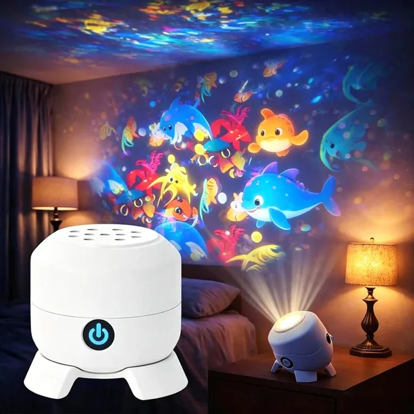 Dynamic Rotating LED Projector