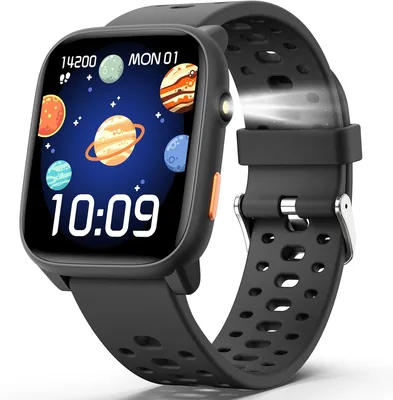 Mgaolo Kids Smart Watch 1.85" Upgrade - Fitness Tracker with Heart Rate Sleep Monitor, 100+ Sports M