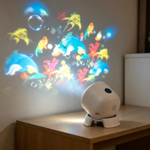 LED Dynamischer Rotierender Sternenhimmel Projektor - Ozean Sternenhimmel Projektor Kinder