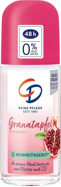 CD Organic Pomegranate Roll-On Deodorant without Aluminium Salts