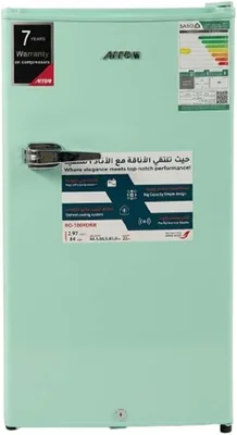 مبرد سهم 3 متر مكعب باب واحد 84 لتر | تحكم ميكانيكي | ضجيج منخفض R600a | أخضر | ضمان 7 سنوات