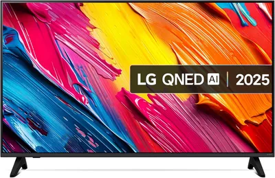 LG 43 inch Smart TV 43QNED70A6A 2025 QNED HDR 4K Ultra HD Charcoal Black