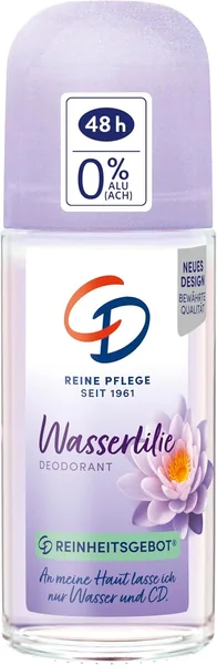CD Water Lily Roll-On Deodorant without Aluminium Salts