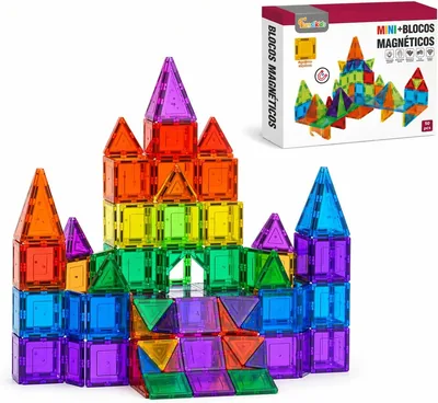 Blocos Magnéticos Infantil de Montar - Melhor Preço — Comparar e Economizar Agora