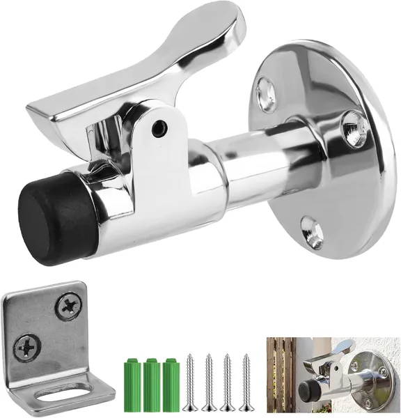 GEEKHOM Door Stop Made of Stainless Steel for Outdoor Use