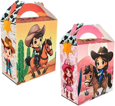 Vaquero y Vaquera 30 Cajas Dulcera Bolo Aguinaldo - Mejor Oferta