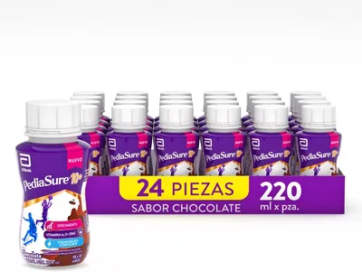 PediaSure 10+ Bebida Nutricional, 24 Unidades, Líquido, 10-15 Años, Contiene Leche, 220 ml, Proteína, Multivitaminas, Mineral - Mejor Oferta
