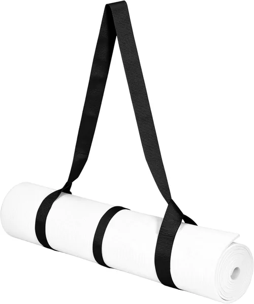 Correa Hirola para Tapete de Yoga Ajustable, Porta Mat de Algodón Resistente, Cinta para Estiramientos, Compatible con Colchon
