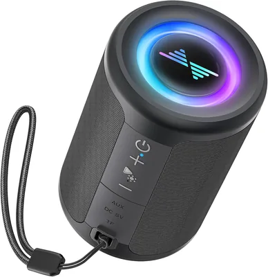 LENRUE Portable Bluetooth Speaker Lights Best Deal