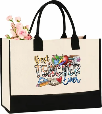 Teacher Appreciation Gifts Canvas Tote Bag - Best Deal