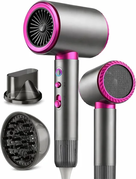DMTIVMG Asciugacapelli Professionale 2200W Motore Ionic AC - Risparmia il 13% ora su Amazon