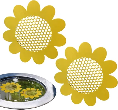Flytande bimatare, solros vattenskål, 2-delat set, modern stil - Best Deal