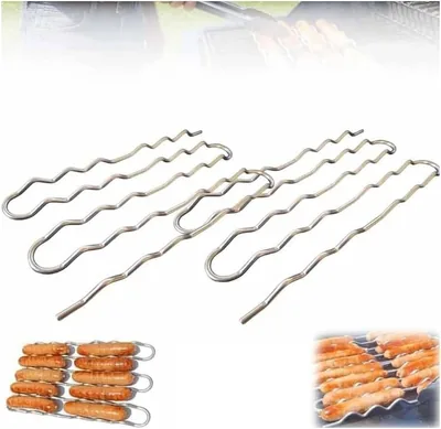 360° Rotating BBQ Sausage Roller Rack