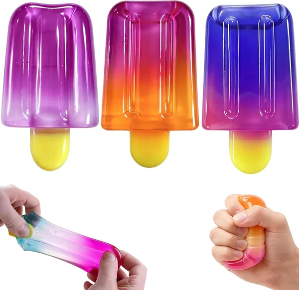3PCS Ice Cream Squeeze Squishy