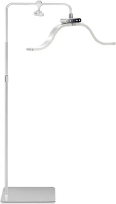 Lampe pour extensions de cils YaYusi Cloud avec support pour téléphone, rétractable et pliable