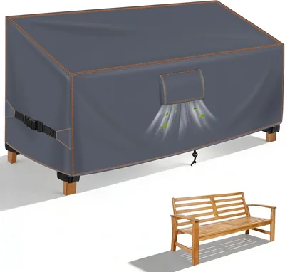 Gartenbank Überzug 2-Sitzer, 420D Oxford UV-beständig wasserdicht