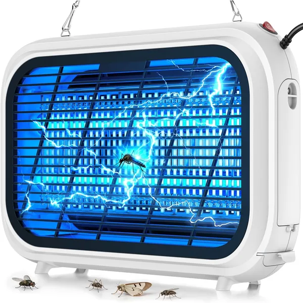 Lampada Antizanzare Elettrica, 20W UV Zanzariera Elettrica