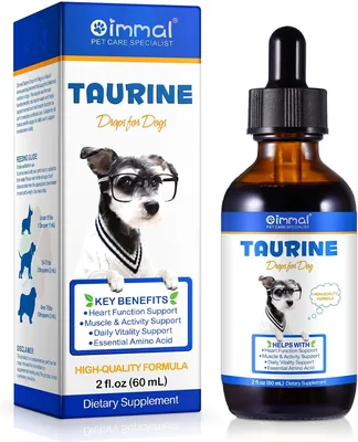 Taurine Drops for Dogs - High Purity Liquid Support