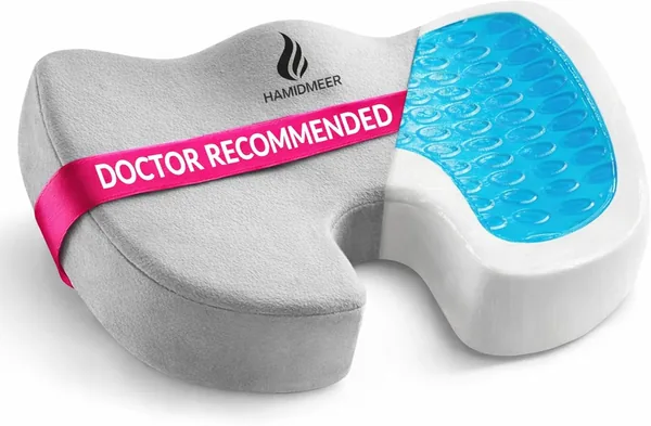 Lumber Support Pillow Memory Foam & Gel Enhanced Best Price