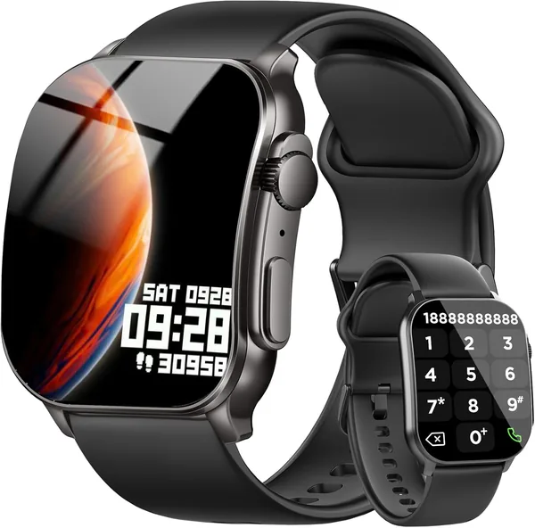 Smart Watch Men Women 73% Off AMOLED Fitness Watch