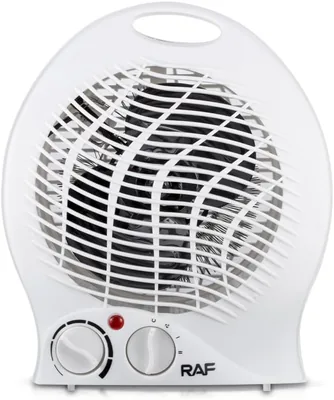 RAF Classic Design Fan Heater R.1180, 2000V, White