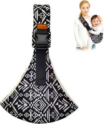 Uniicking® Baby Sling Carrier, Newborn to Toddler, Lightweight Non-Slip Hip Seat