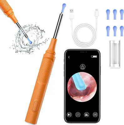 Ear Wax Remover Kit with Camera & LED Light
